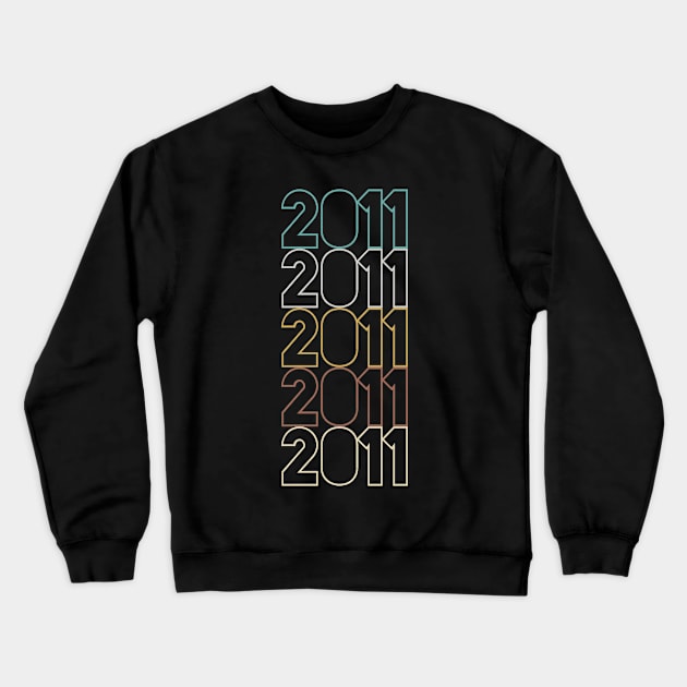 2011 Crewneck Sweatshirt by Hank Hill